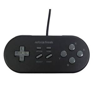 Retro Freak Standard Controller - Black - Cyber Gadget [Used / Loose]