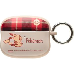 Pokémon: iFace First Class Case - Pikachu (Check Red) (For AirPods Pro 1st/2nd Gen) [iFace]