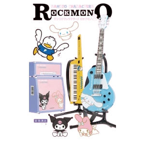 Sanrio Characters: ROCKMONO Vol.2 - Candy Toy (10Pcs/Box) [F-toys]
