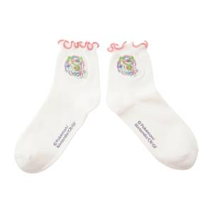 Pokémon: Botanical Easter - Sprigatito Mid Socks (23-25 cm) [The Pokémon Company]