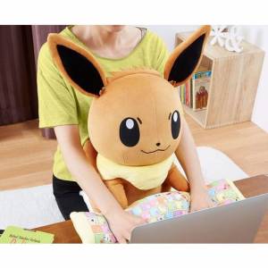 Pokemon - Eevee / Évoli PC Cushion - Bandai Premium Limited Edition [Peluche]