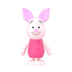 Disney Characters: Rakupla Tokotoko - Piglet (Plastic Model) [Aoshima]