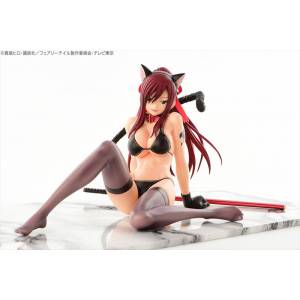 FAIRY TAIL - Erza Scarlet Black Cat Gravure Style [Orca Toys]