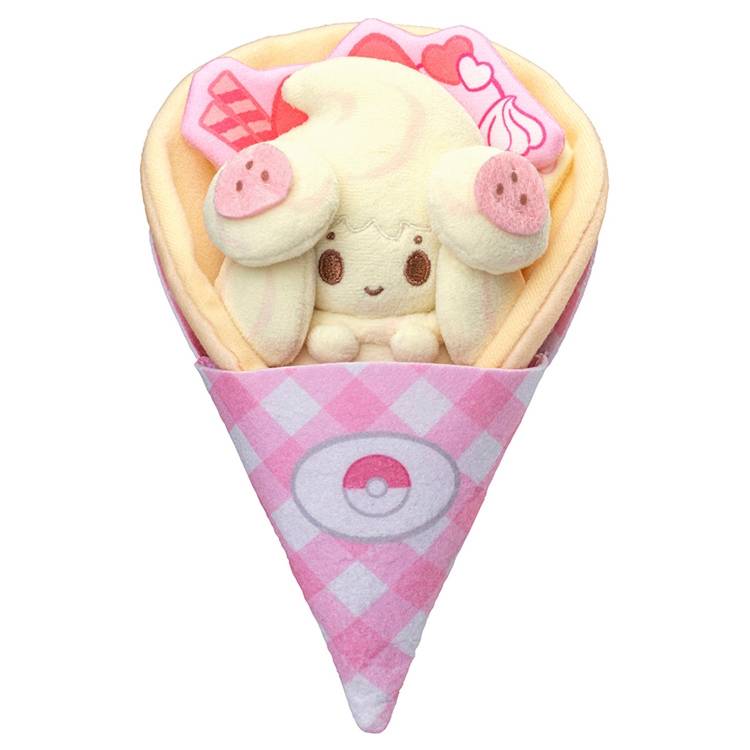 Pokémon: PokéPeace Plush Toy - Kuru Kuru Crepe Alcremie [The Pokémon Company]