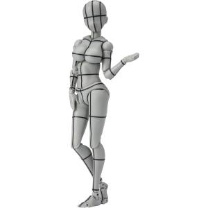 SH Figuarts: Body-chan - Kentaro Yabuki - Wireframe Gray Color Ver. (Reissue) [Bandai]
