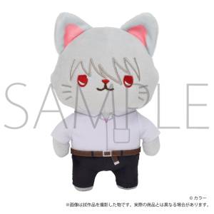 Evangelion: Keychain Plush Mascot - Shinji Ikari (Cat w/ Eye Mask Ver.) [Movic]