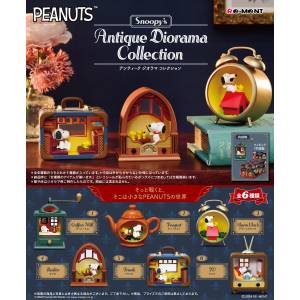 Peanuts: Diorama Collection - Snoopy's Antique Collection (6 Packs Box) (Reissue) [Re-Ment]