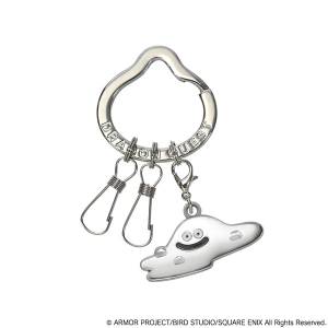 Dragon Quest: Smile Slime Keychain - Liquid Metal Slime (Reissue) [Square Enix]