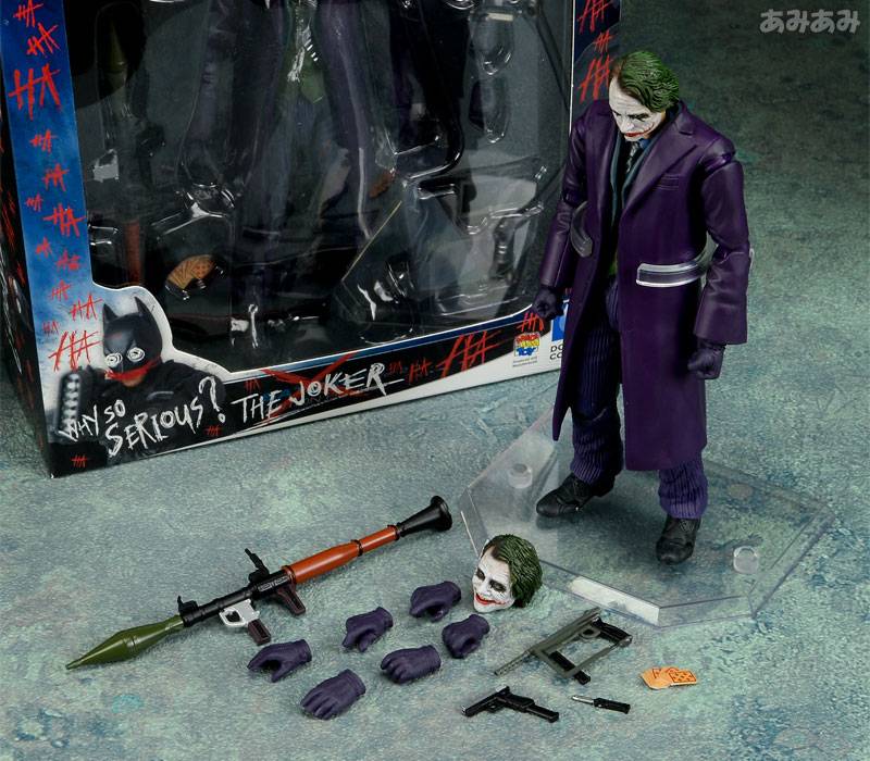 MAFEX (No.005)  The Dark Knight - Joker [Medicom Toy - Used]
