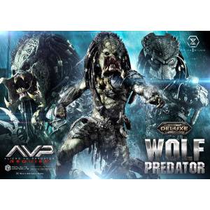 Real Elite Masterline: Aliens Vs. Predator - Requiem - Wolf Predator (DX Bonus Ver.) 1/3 [Prime 1 Studio]