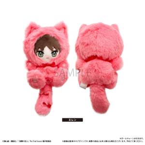 Attack on Titan: Nyanko Tapinui Plush Mascot - Eren [Tapioca]