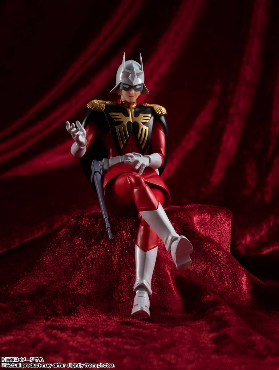 S.H.FIGUARTS: Mobile Suit Gundam - Char Aznable [Bandai S.H.FIGUARTS: Mobile Suit Gundam - Char Aznable [Bandai