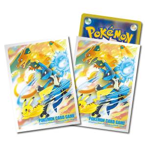 Pokémon Card Game: Deck Shield - Battle Start! - White (64 Sleeves) [ACCESSORY]