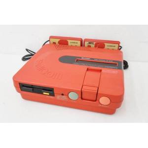 Twin Famicom Red AN-500R [Used / Loose]