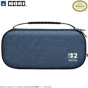 Nintendo Switch 2: Slim Hard Pouch Plus (Indigo Blue) [Hori]