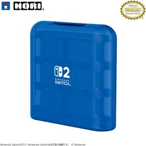 Nintendo Switch 2: Card Case - 12 Cards (Clear Blue) [Hori]