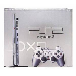 PlayStation 2 Slim - Satin Silver (SCPH-77000SS) [used good condition]