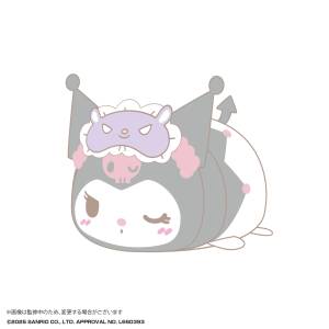 Sanrio Characters: Potekoro Mascot M Size Vol.4 - Kuromi (Sleepy Ver.) [Max Limited]