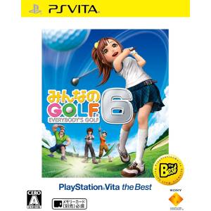 Minna no Golf 6 - PlayStation Vita the Best [PSV - Used Good Condition]