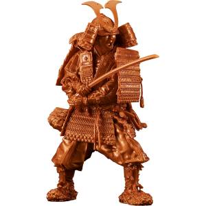 PLAMAX: Kamakura Period Armored Warrior 1/12 (Copper Ver.) (Plastic Model) [Max Factory]