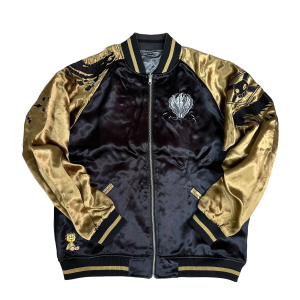 Bleach x Karakuri Tamashii: Reversible Sukajan Jacket (L) - Ichigo Kurosaki [Bandai]