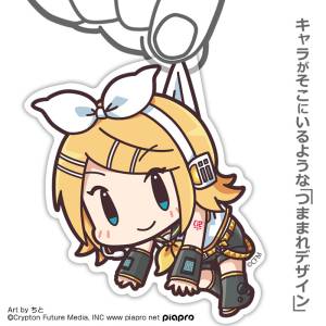Priapro Characters: Acrylic Pinch Keychain - Kagamine Rin [COSPA]