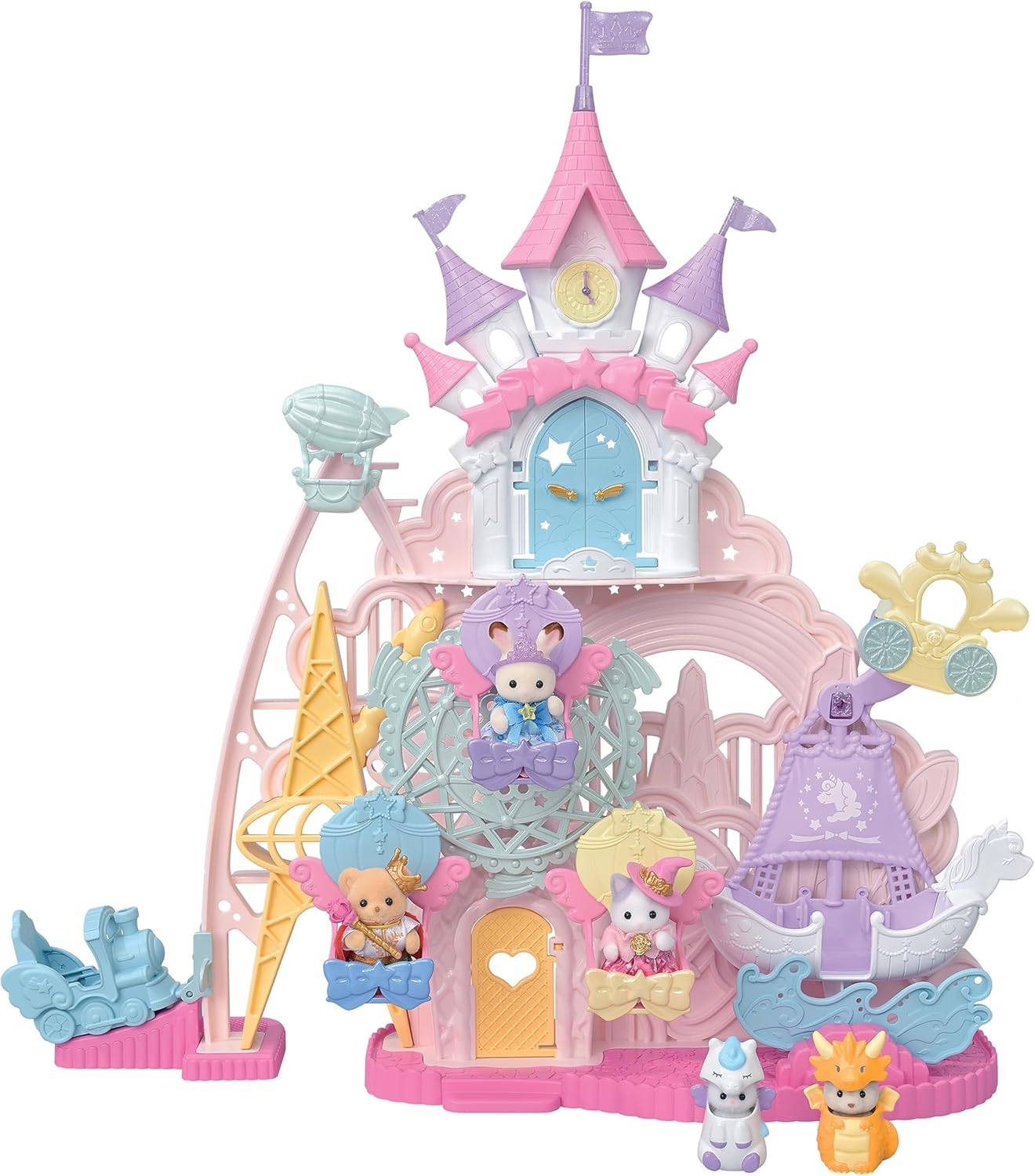 Sylvanian Families: Dream-Colored Amusement Park - Happiness Dream Castle [Epoch]