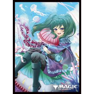 Magic the Gathering: Players Card Sleeves - Foundations - Synete, the Jellyfish Chaser (MTGS-327) (80 Sleeves) [Ensky]