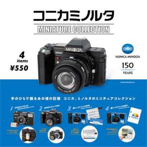 Miniature Collection: Konica & Minolta Cameras (12 Packs Box) [Ken Elephant]