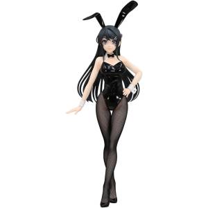 BiCute Bunnies Figure: Rascal Does Not Dream of Bunny Girl Senpai - Mai Sakurajima (Black Ver.) (2nd Hand) [FuRyu]