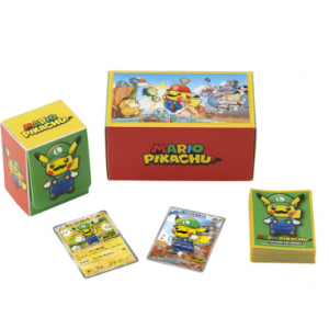 first pokemon movie pikachu card Pokémon Card First Movie Sticker #7 Pikachu Raichu Blue Logo 1st Print –  AGS Collectibles main image 0