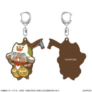 Monster Hunter Wilds: Rubber Keychain - Palico [Capcom]