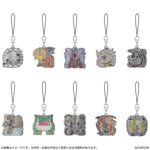 Monster Hunter Wilds: Metal Keychain - Monster Icon Collection (10 Packs Box) [Capcom]