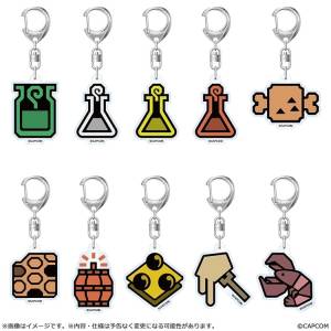 Monster Hunter Wilds: Acrylic Keychain - Item Icon Collection (10 Packs Box) [Capcom]