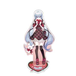 Hatsune Miku: Acrylic Stand - Snow Miku x Don Quijote (Valentine's Day Ver.) [Caravan]