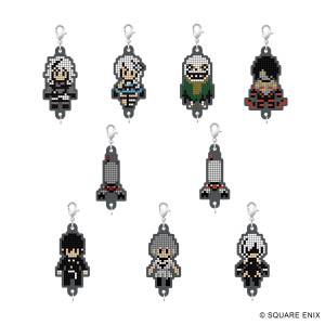 NieR Series: Rubber Strap Collection - Pixel Art Ver. Vol. 1 (9 Packs / Box) [Square Enix]
