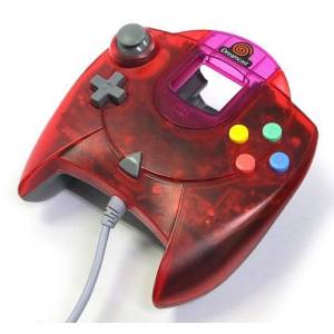 Dreamcast Controller - Claire Red [DC - Used / Loose]