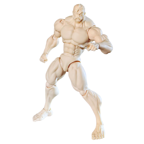 Action Figure: Muscular Male Body - White Skin 1/12 [K-Toys] - Nin-Nin ...
