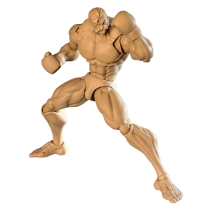 Action Figure: Muscular Male Body - Tanned Skin 1/12 [K-Toys]