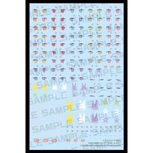 M.S.G: Megami Device - PUNI MOFU TU EYE Decals Set (Reissue) [Kotobukiya]