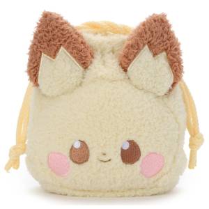 Pokémon: Poképeace Plush Drawstring Bag - Pichu (Limited Edition) [Takara Tomy]
