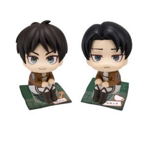 Look Up: Attack on Titan - Eren Yeager & Levi Ackerman (Limited + Bonus) [MegaHouse]