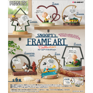Peanuts: Snoopy's Frame Art Collection (6 Packs Box) [Re-Ment]