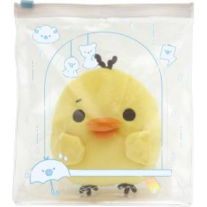 Rilakkuma: Sunshine After Rain - Plush Toy & Pouch - Kiiroitori [San-x]