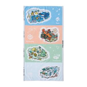 Pokémon: OTENKI TEAM - Bath Towel (Limited Edition) [The Pokémon Company]