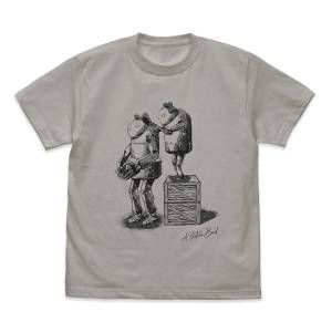 NieR Automata Ver1.1a: T-Shirt (L) - Machine Lifeform (Light Gray) [COSPA]