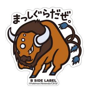 Pokémon: B-Side Label Sticker - Taurus [The Pokémon Company]