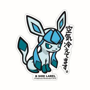 Pokémon: B-Side Label Sticker - Glaceon [The Pokémon Company]