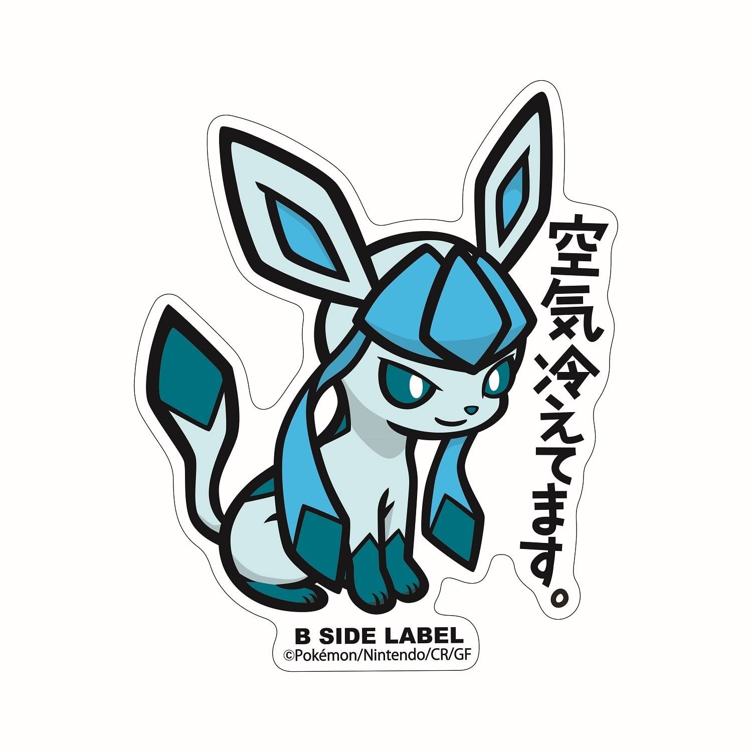 Pokémon: B-Side Label Sticker - Glaceon [The Pokémon Company]