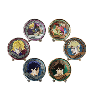 Shokugan: Jojo's Bizarre Adventure - Phantom Blood / Battle Tendency: Metal Tray & Gum (12 Packs Box) [Heart]